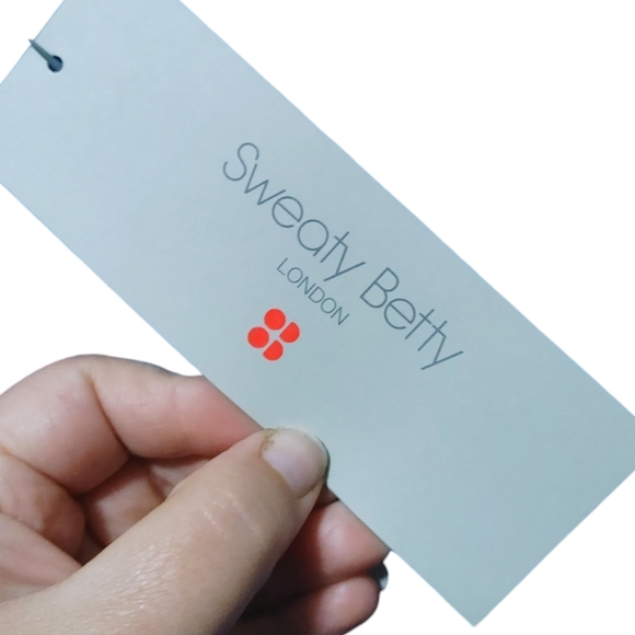 Sweaty Betty Blue Checkered Graphic Pack Away Jacket Women's Size Medium NWT - Picture 12 of 15